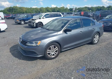 2015 Volkswagen Jetta 2.0L S из США, поврежденный, VIN 3VW2K7AJ2FM243198